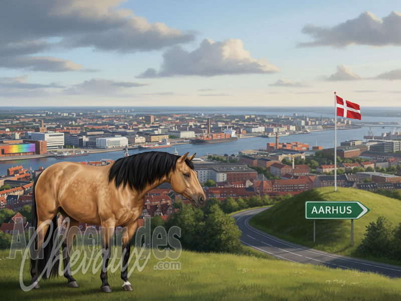 Aarhus, la capitale de l'excellence �questre et le sanctuaire de vilhelmsborg
