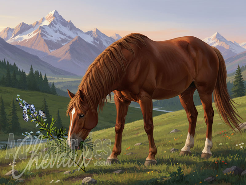 L'Aconit et le cheval, une urgence toxicologique majeure