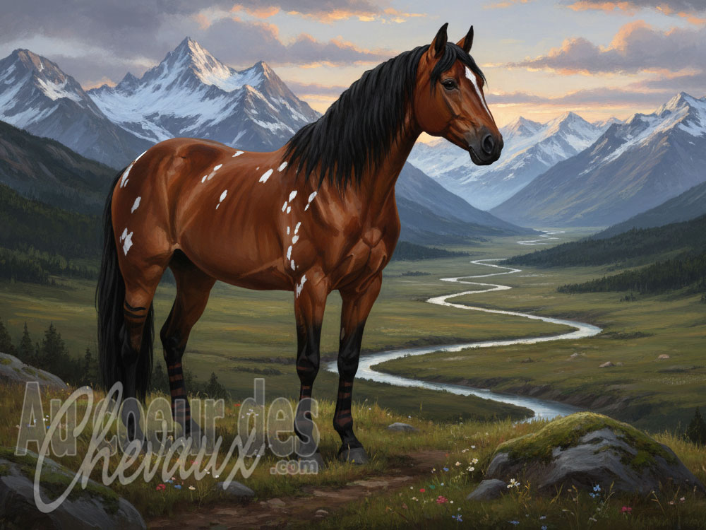 Les Adjonctions sur la robe du cheval, nomenclature, g�n�tique et identification