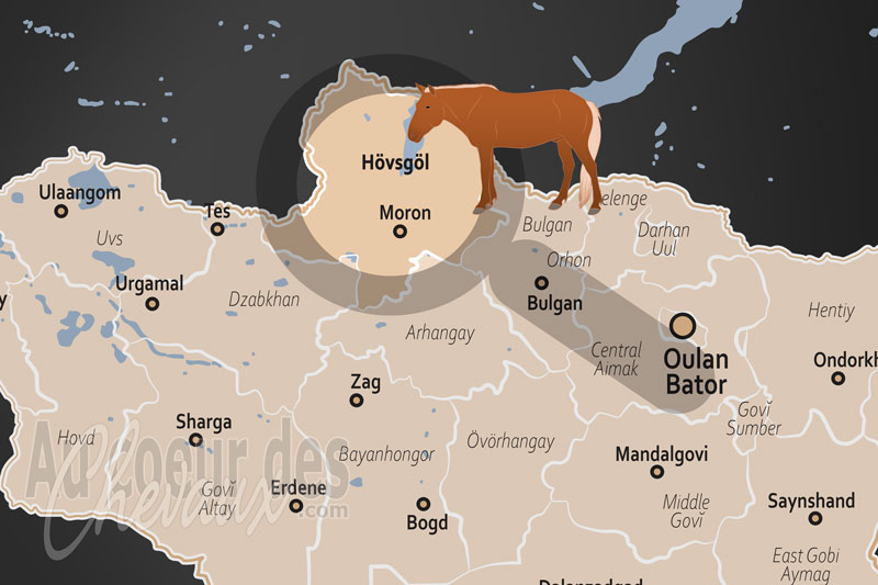 L'A�mag de Kh�vsg�l, le cheval des montagnes, de la ta�ga et des eaux bleues