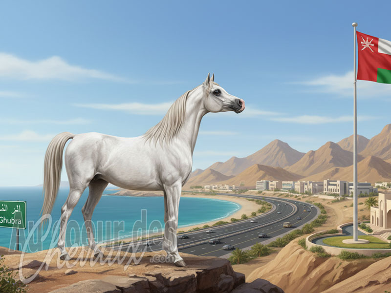 Al Ghubra, entre modernit� urbaine et noblesse du pur-sang arabe