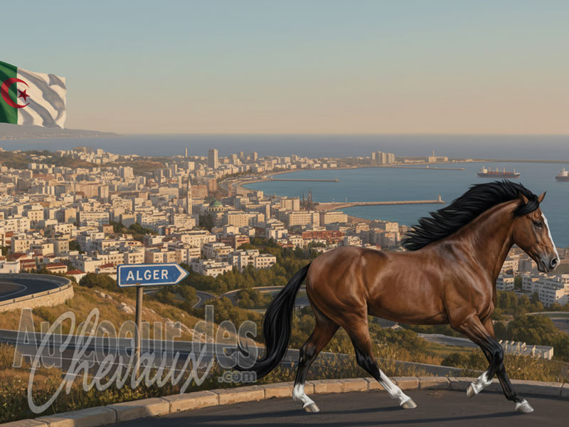 Alger, carrefour de l'excellence institutionnelle et de la tradition du cheval barbe