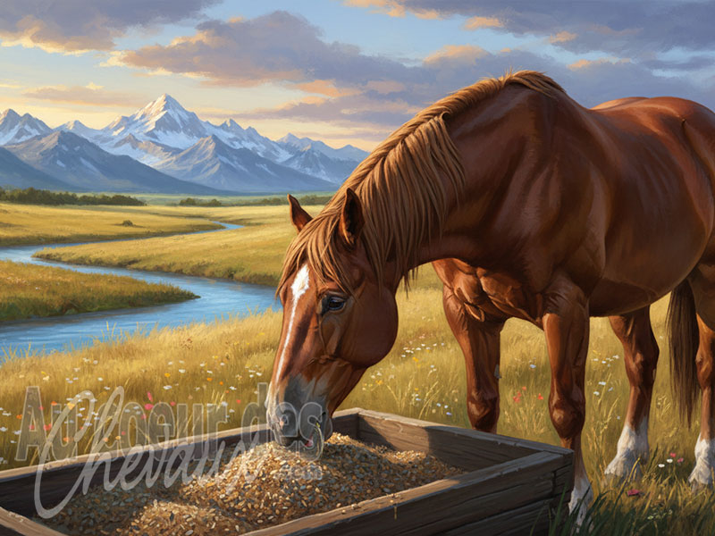 Les Aliments compos�s du cheval, formulation, avantages et pr�cautions d'usage