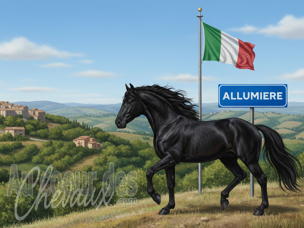 Allumiere, le sanctuaire du cavallo tolfetano et de la tradition de l'�ne