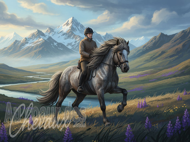 L'Amble du cheval, une allure lat�rale entre g�n�tique, sport et tradition