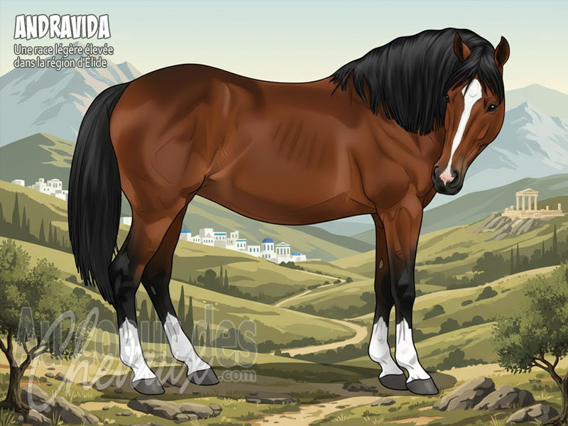 Le Cheval Andravida, le g�ant oubli� de la gr�ce antique