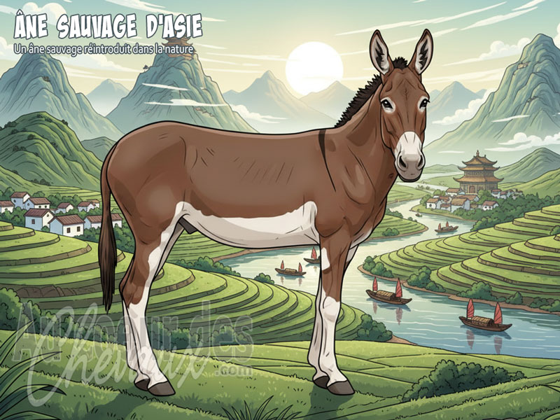 L'�ne Sauvage d'Asie, le cavalier des steppes mongoles