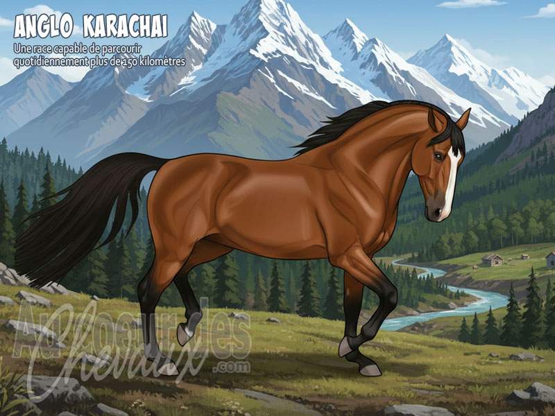 Le Cheval Anglo Karachai, le destin d'un guerrier de haute altitude