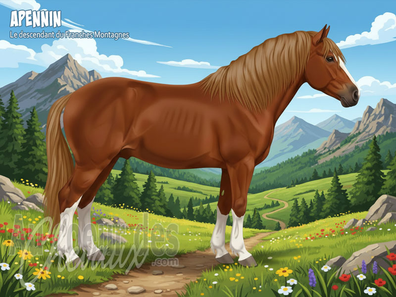 Le Cheval Apennin, la r�silience du montagnard italien