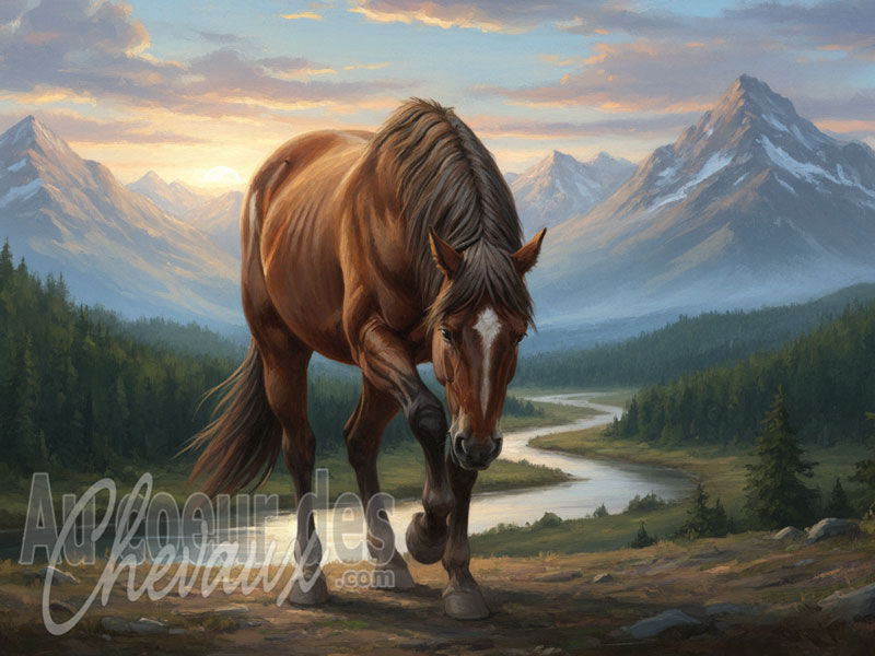 L'Aplomb du pied du cheval, �quilibre podal et int�grit� biom�canique