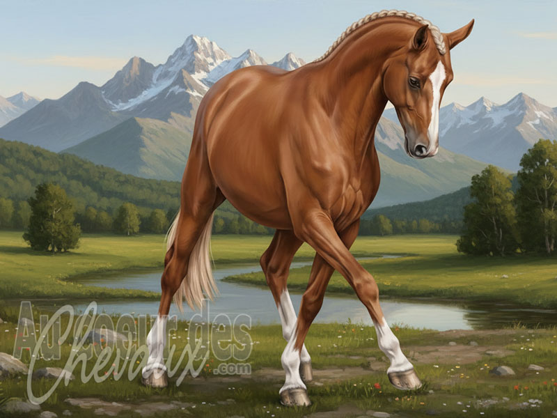 Le Cheval � l'appuyer, l'apog�e de la souplesse et du rassemblement lat�ral