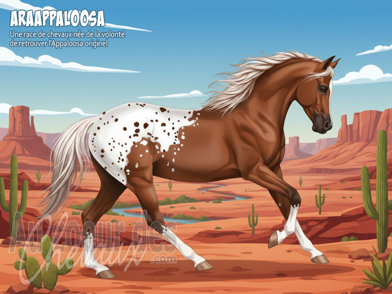 Le Cheval AraAppaloosa, la qu�te du � type originel �