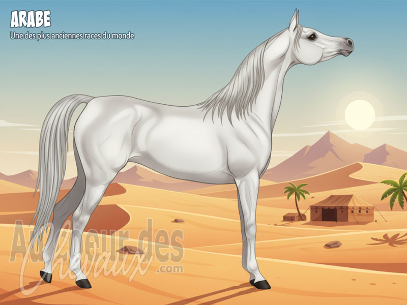 Le Cheval Arabe, le joyau du d�sert