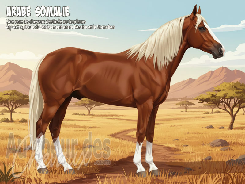 Le Cheval Arabe Somalie, le cavalier de la corne de l'afrique