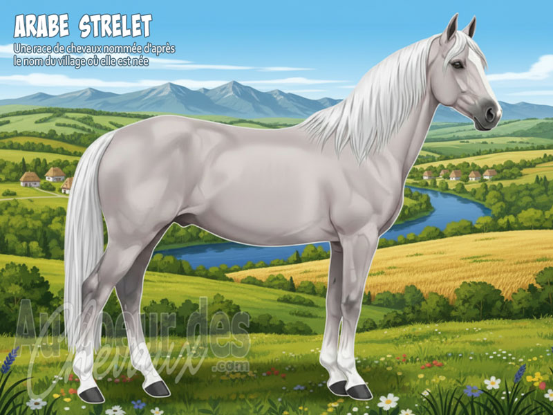 Le Cheval Arabe Strelet, l'h�ritage imp�rial d'ukraine