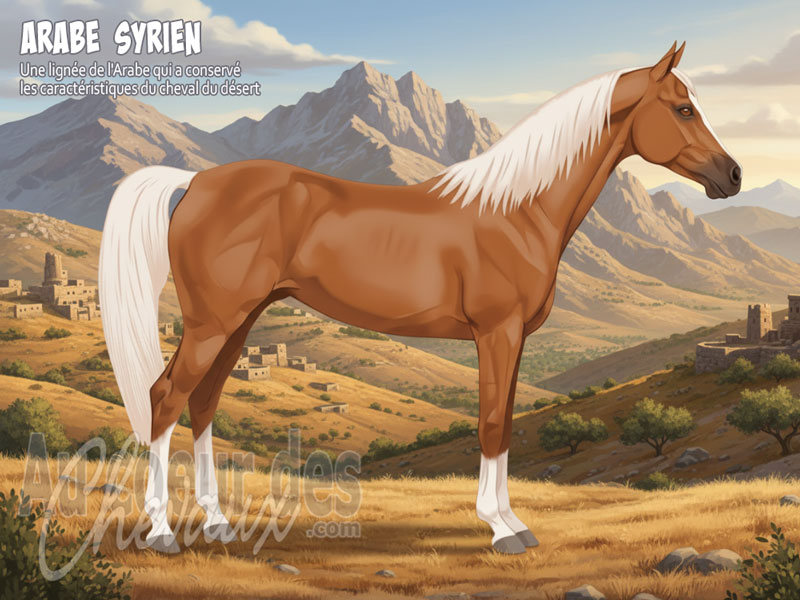 Le Cheval Arabe Syrien, le gardien de la puret� du d�sert