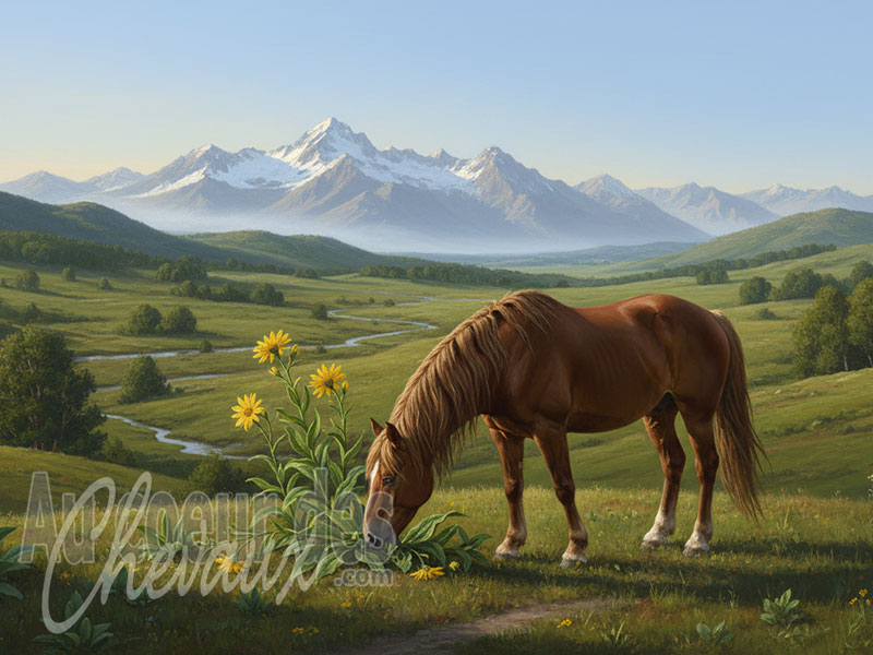 L'Arnica et le cheval, entre efficacit� th�rapeutique et risques de toxicit�