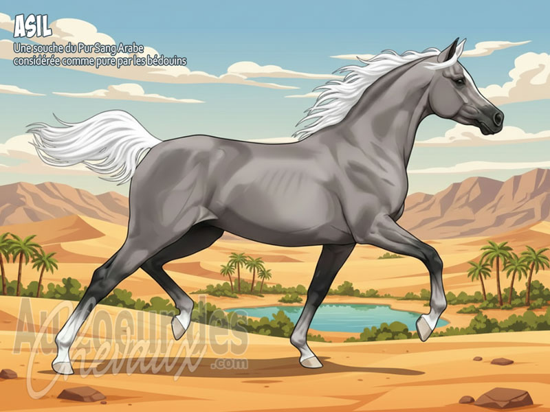Le Cheval Asil, l'aristocratie du d�sert d'arabie saoudite