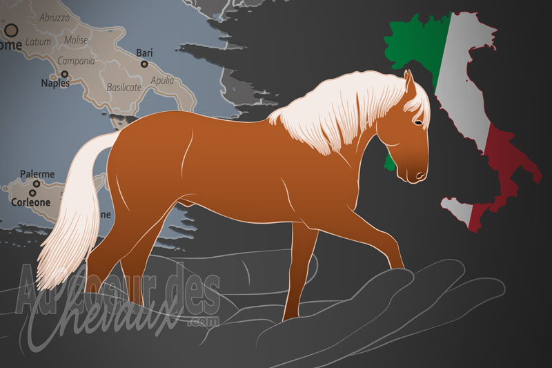 L'Association R�gionale des Chevaux de Selle Autochtones de Sicile, un organisme de gestion du siciliano en italie