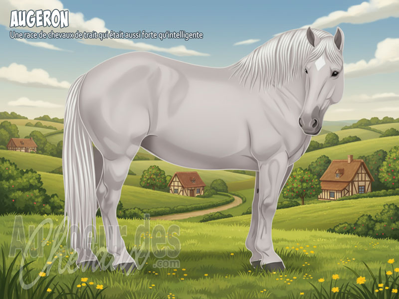 Le Cheval Augeron, l'�l�gance du trait normand