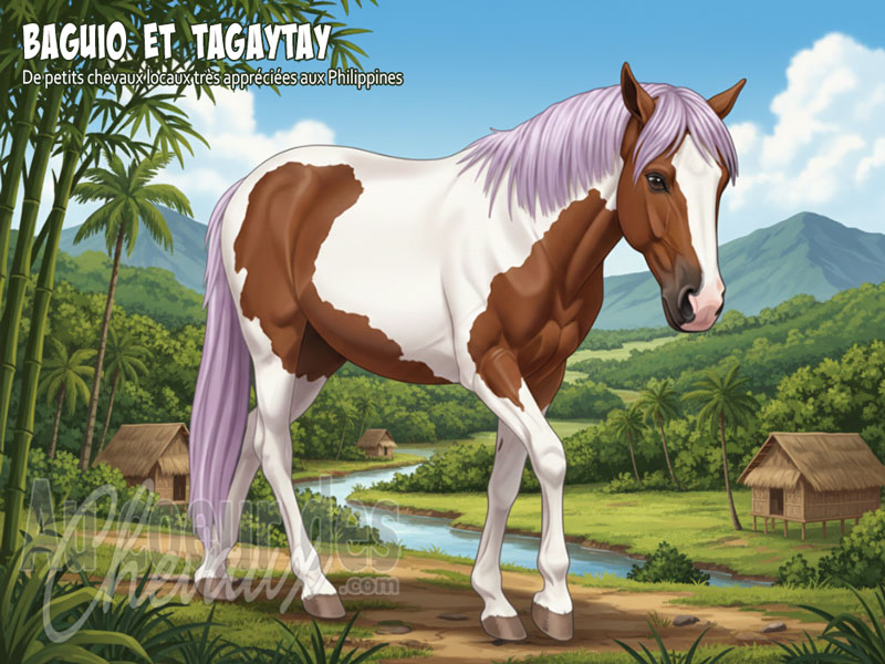 Les Chevaux Baguio et Tagaytay, un h�ritage philippin au carrefour des mondes