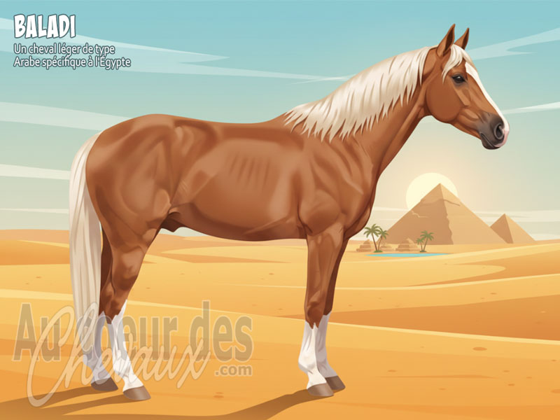 Le Cheval Baladi, l'h�ritage mill�naire de la vall�e du nil