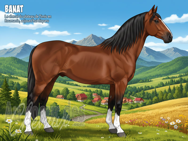 Le Cheval Banat, un h�ritage au carrefour des empires