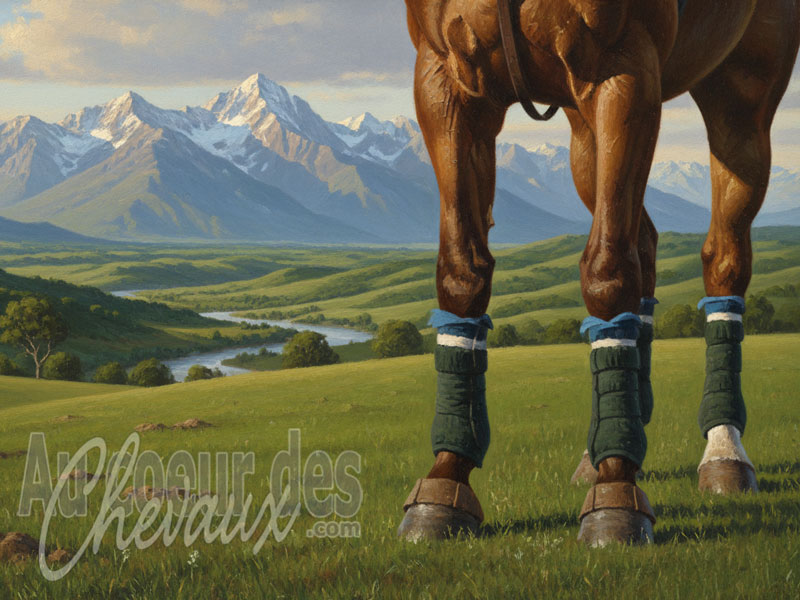 La Bande de polo du cheval, entre protection locomotrice et enjeux thermiques