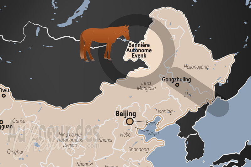 La Banni�re Autonome Evenk, le cheval au c?ur de la steppe et de l'identit� nomade