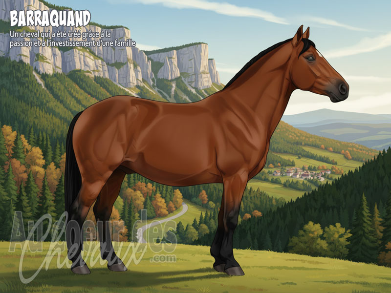 Le Cheval Barraquand, le survivant du vercors