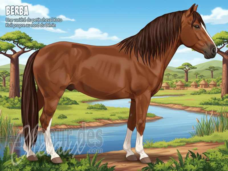 Le Cheval Berba, le petit montagnard de l'atacora