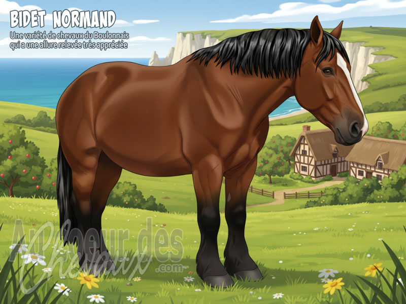 Le Bidet Normand, l'�l�gant trotteur des marais et des bocages