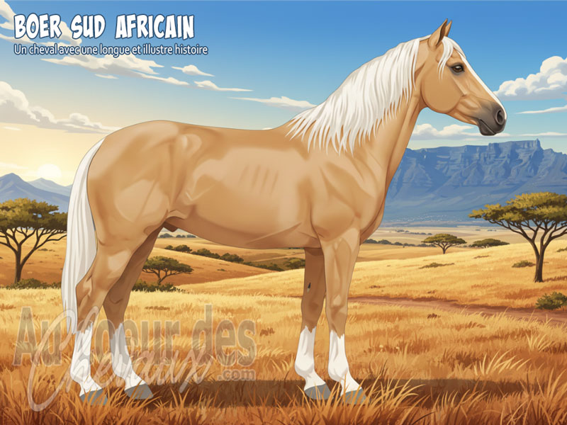 Le Cheval Boer Sud Africain, un destin forg� dans le veld
