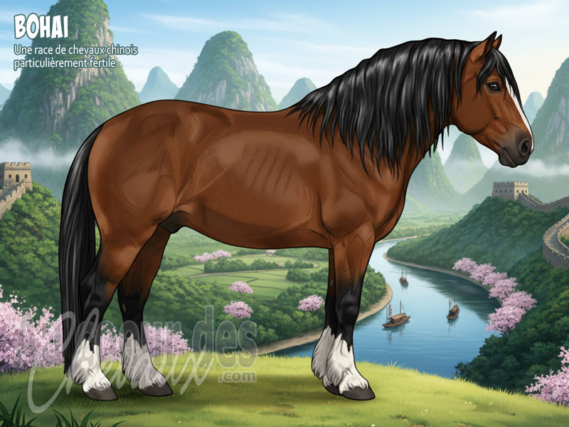 Le Cheval Bohai, le joyau de la c�te du shandong