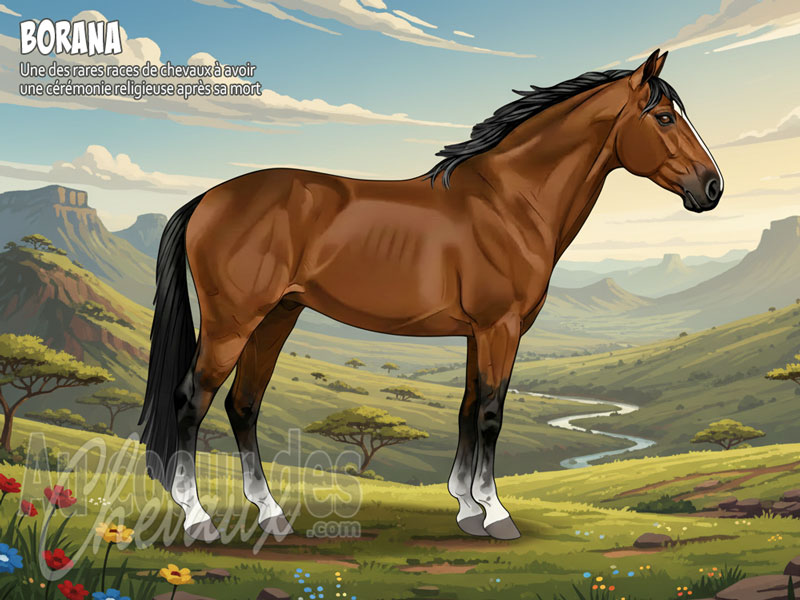 Le Cheval Borana, le fier compagnon des plaines d'�thiopie