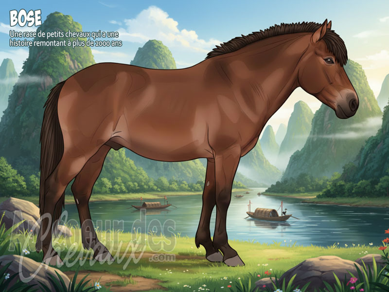 Le Cheval Bose, le petit guerrier des montagnes du guangxi