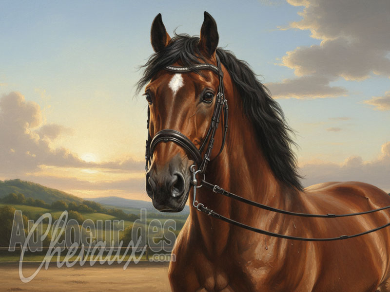 La Bride du cheval, instrument de haute �cole et de pr�cision �questre