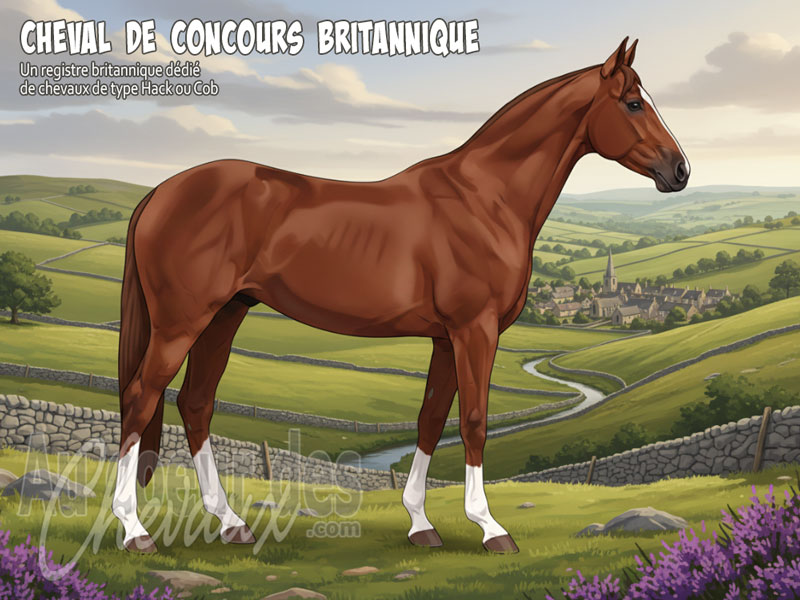 Le Cheval de Concours Britannique, de l'utilit� � l'�l�gance supr�me
