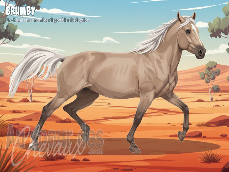 Le Cheval Brumby, l'ic�ne indomptable de l'outback australien
