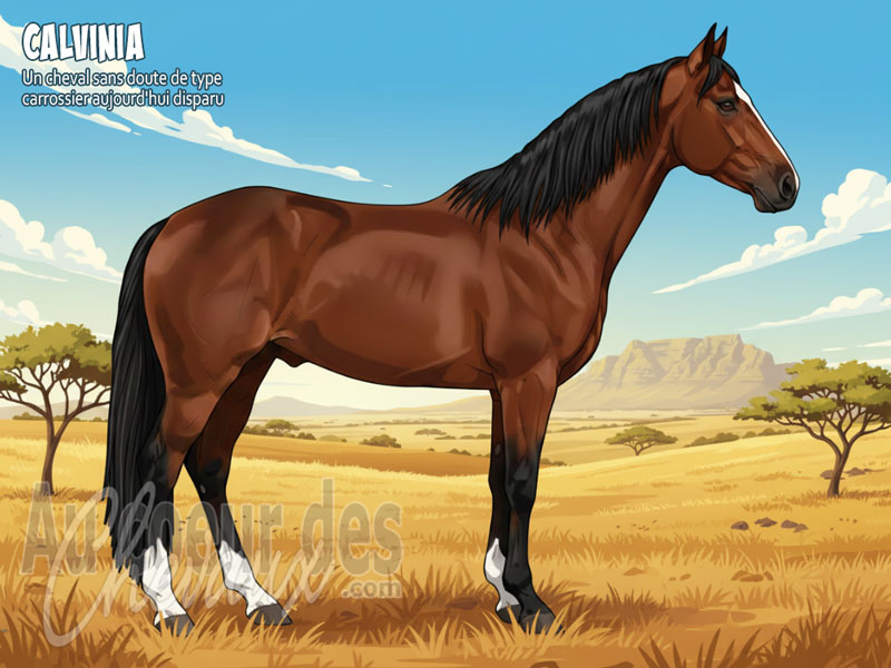 Le Cheval Calvinia, l'h�ritage de la r�gion du hantam