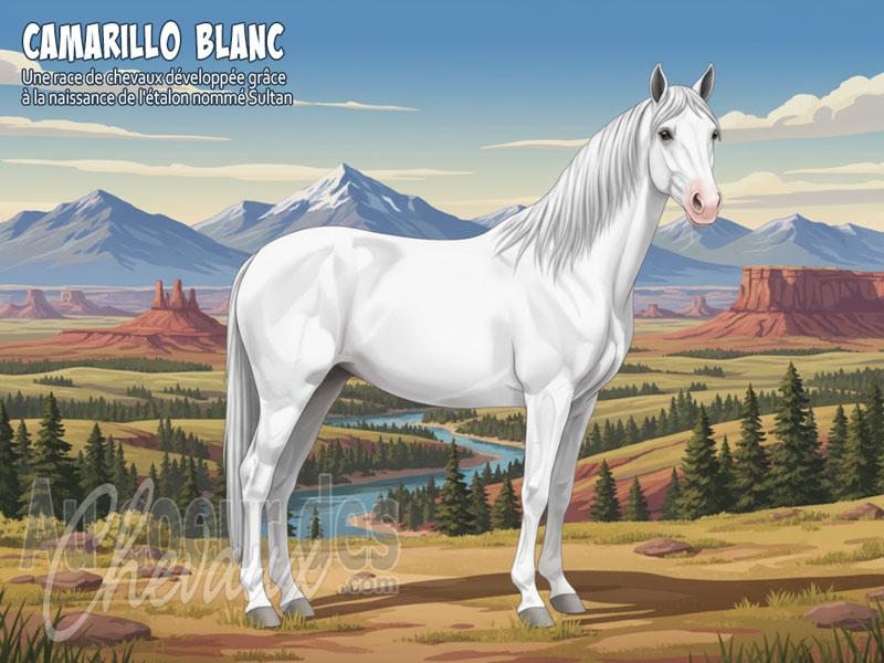 Le Cheval Camarillo Blanc, une dynastie �questre californienne