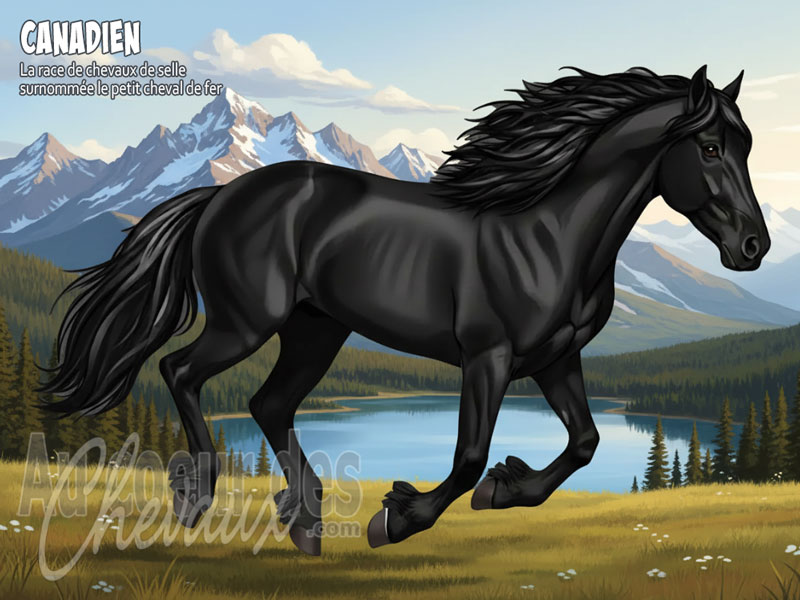 Le Cheval Canadien, � le petit cheval de fer �