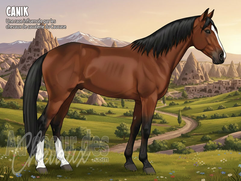Le Cheval Canik, le survivant des montagnes noires