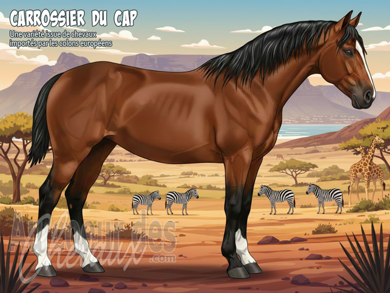 Le Cheval Carrossier du Cap, l'�l�gance au c?ur de l'afrique du sud
