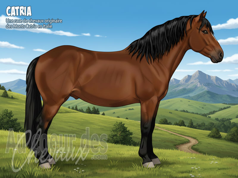 Le Cheval Catria, le vaillant ermite des marches