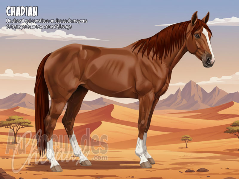 Le Cheval Chadian, le destrier des empires sah�liens