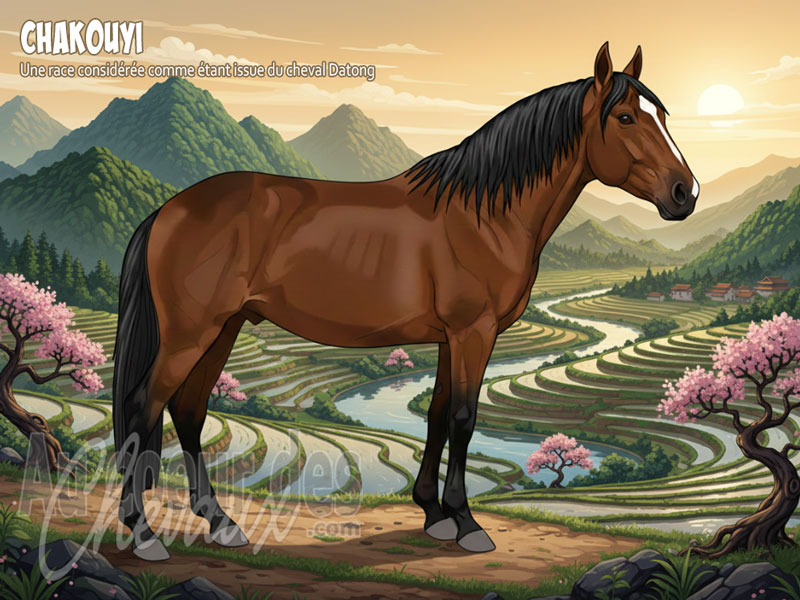 Le Cheval Chakouyi, le messager infatigable du corridor de hexi