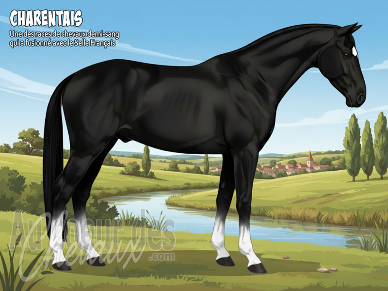 Le Cheval Charentais, l'�l�gance disparue des marais de l'ouest