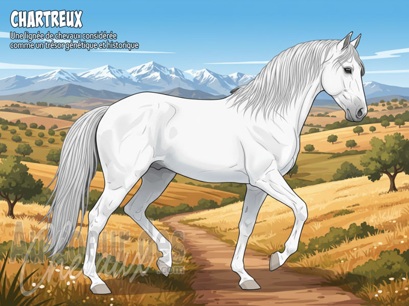 Le Cheval Chartreux, le joyau sacr� de l'andalousie