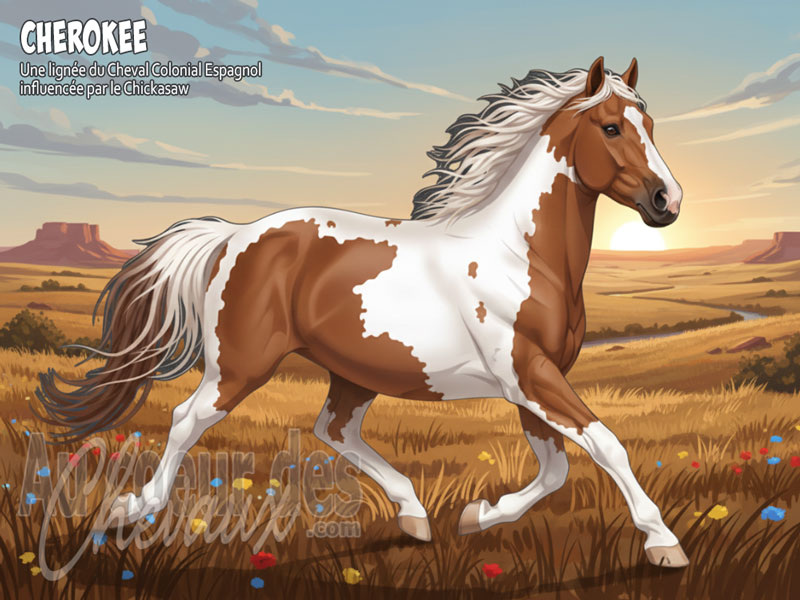 Le Cheval Cherokee, l'h�ritage d'un peuple r�silient